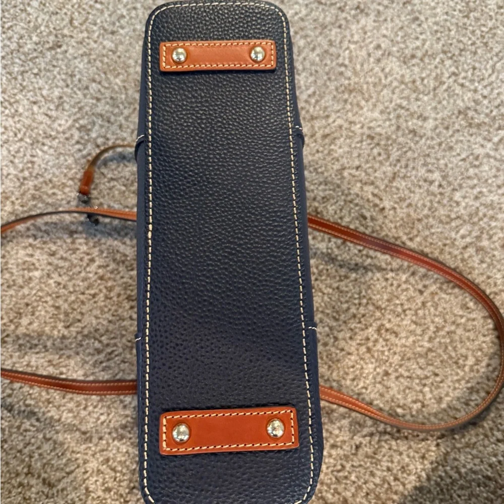 Dooney & Bourke Midnight Blue Small Lexington Tote - Picture 8 of 9